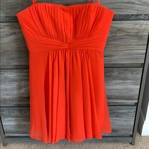BcbgMaxazria strapless coral dress size 6